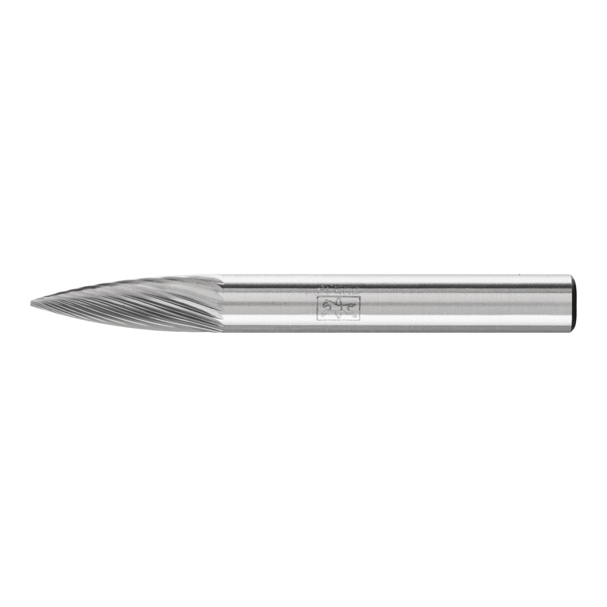 PFERD TOOLS Hartmetall Frässtift Spitzbogen SPG Ø 06x18 mm Schaft-Ø 6 mm Z5 universal fein