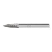 PFERD TOOLS Hartmetall Frässtift Spitzbogen SPG Ø 06x18 mm Schaft-Ø 6 mm Z5 universal fein