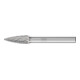 PFERD TOOLS Hartmetall Frässtift Spitzbogen SPG Ø 08x20mm Schaft-Ø 6 mm Z3P universal mittel kreuzverzahnt-1