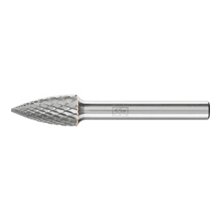 PFERD TOOLS Hartmetall Frässtift Spitzbogen SPG Ø 10x20mm Schaft-Ø 6 mm Z4 universal mittel fein