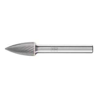 PFERD TOOLS Hartmetall Frässtift Spitzbogen SPG Ø 10x20mm Schaft-Ø 6 mm Z5 universal fein