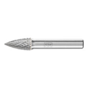 PFERD TOOLS Hartmetall Frässtift Spitzbogen SPG Ø 10x20mm Schaft-Ø 8 mm Z3P universal mittel kreuzverzahnt