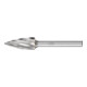 PFERD TOOLS Hartmetall Frässtift Spitzbogen SPG Ø 12x25 mm Schaft-Ø 6 mm Z1 universal grob-1