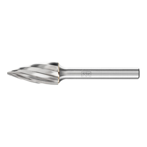 PFERD TOOLS Hartmetall Frässtift Spitzbogen SPG Ø 12x25 mm Schaft-Ø 6 mm Z1 universal grob