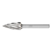 PFERD TOOLS Hartmetall Frässtift Spitzbogen SPG Ø 12x25 mm Schaft-Ø 6 mm Z1 universal grob
