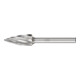 PFERD TOOLS Hartmetall Frässtift Spitzbogen SPG Ø 12x25 mm Schaft-Ø 6 mm Z1 universal grob-1