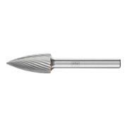 PFERD TOOLS Hartmetall Frässtift Spitzbogen SPG Ø 12x25 mm Schaft-Ø 6 mm Z3 universal mittel