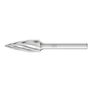 PFERD TOOLS Hartmetall Frässtift Spitzbogen SPG Ø 12x30mm Schaft-Ø 6 mm Z1 universal grob