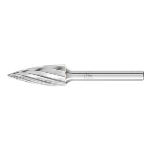 PFERD TOOLS Hartmetall Frässtift Spitzbogen SPG Ø 12x30mm Schaft-Ø 6 mm Z1 universal grob