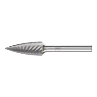 PFERD TOOLS Hartmetall Frässtift Spitzbogen SPG Ø 12x30mm Schaft-Ø 6 mm Z5 universal fein