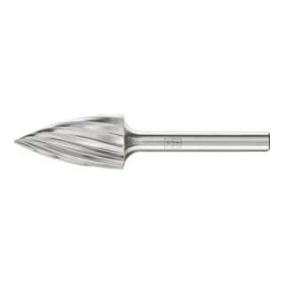 PFERD TOOLS Hartmetall Frässtift Spitzbogen SPG Ø 16x30mm Schaft-Ø 6 mm Z1 universal grob