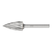 PFERD TOOLS Hartmetall Frässtift Spitzbogen SPG Ø 16x30mm Schaft-Ø 6 mm Z1 universal grob
