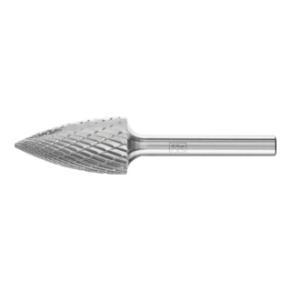 PFERD TOOLS Hartmetall Frässtift Spitzbogen SPG Ø 16x30mm Schaft-Ø 6 mm Z3P universal mittel kreuzverzahnt