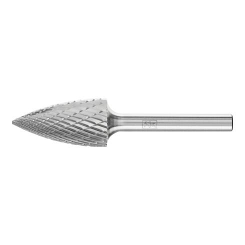 PFERD TOOLS Hartmetall Frässtift Spitzbogen SPG Ø 16x30mm Schaft-Ø 6 mm Z3P universal mittel kreuzverzahnt