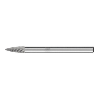 PFERD TOOLS Hartmetall Frässtift Spitzbogen SPG Ø 03x07 mm Schaft-Ø 3 mm Z5 universal fein