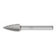 PFERD TOOLS Hartmetall Frässtift Spitzbogen SPG Ø 10x20mm Schaft-Ø 6 mm Z3P universal mittel kreuzverzahnt