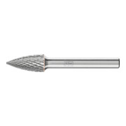 PFERD TOOLS Hartmetall Frässtift Spitzbogen SPG Ø 10x20mm Schaft-Ø 6 mm Z4 universal mittel fein-1