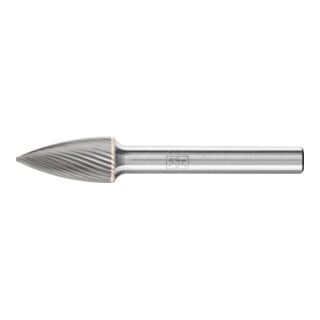PFERD TOOLS Hartmetall Frässtift Spitzbogen SPG Ø 10x20mm Schaft-Ø 6 mm Z5 universal fein