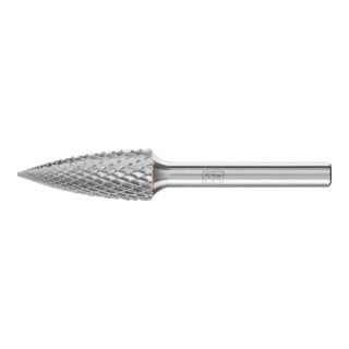 PFERD TOOLS Hartmetall Frässtift Spitzbogen SPG Ø 12x30mm Schaft-Ø 6 mm Z4 universal mittel fein