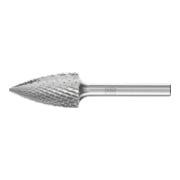 PFERD TOOLS Hartmetall Frässtift Spitzbogen SPG Ø 16x30mm Schaft-Ø 6 mm Z4 universal mittel fein-1
