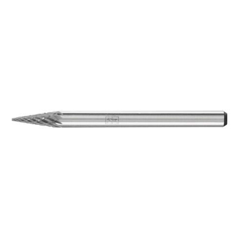 PFERD TOOLS Hartmetall Frässtift Spitzkegel SKM Ø 03x07 mm Schaft-Ø 3 mm Z3P universal mittel kreuzverzahnt