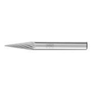 PFERD TOOLS Hartmetall Frässtift Spitzkegel SKM Ø 06x18 mm Schaft-Ø 6 mm Z3 universal mittel