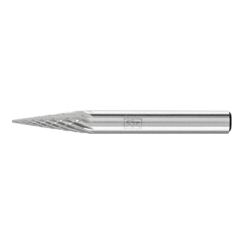 PFERD TOOLS Hartmetall Frässtift Spitzkegel SKM Ø 06x18 mm Schaft-Ø 6 mm Z4 universal mittel fein