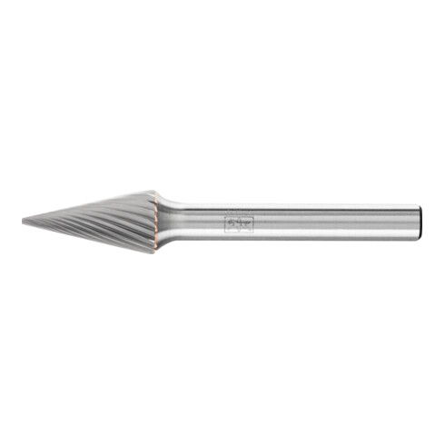 PFERD TOOLS Hartmetall Frässtift Spitzkegel SKM Ø 10x20mm Schaft-Ø 6 mm Z3 universal mittel