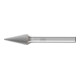 PFERD TOOLS Hartmetall Frässtift Spitzkegel SKM Ø 10x20mm Schaft-Ø 6 mm Z3 universal mittel-1