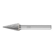 PFERD TOOLS Hartmetall Frässtift Spitzkegel SKM Ø 10x20mm Schaft-Ø 6 mm Z3P universal mittel kreuzverzahnt