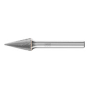 PFERD TOOLS Hartmetall Frässtift Spitzkegel SKM Ø 10x20mm Schaft-Ø 6 mm Z5 universal fein