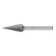 PFERD TOOLS Hartmetall Frässtift Spitzkegel SKM Ø 12x25 mm Schaft-Ø 6 mm Z3 universal mittel-1