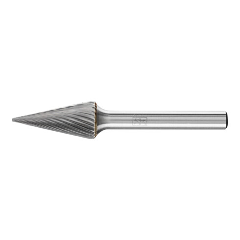 PFERD TOOLS Hartmetall Frässtift Spitzkegel SKM Ø 12x25 mm Schaft-Ø 6 mm Z3 universal mittel