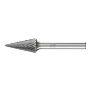 PFERD TOOLS Hartmetall Frässtift Spitzkegel SKM Ø 12x25 mm Schaft-Ø 6 mm Z3 universal mittel