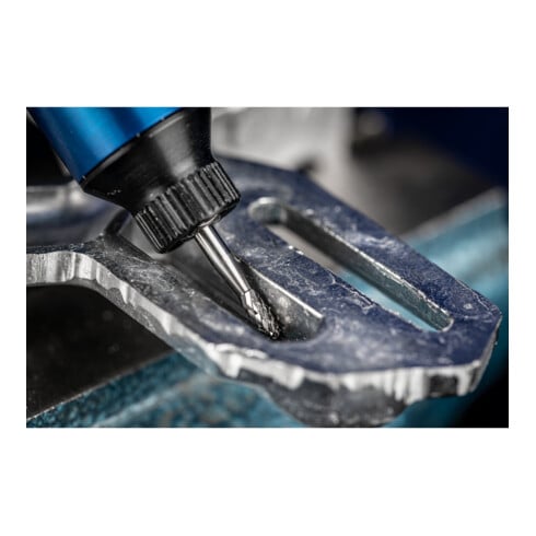 PFERD TOOLS Hartmetall Frässtift Tropfen TRE Ø 03x07 mm Schaft-Ø 3 mm Z3P universal mittel kreuzverzahnt