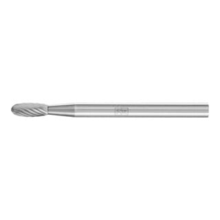 PFERD TOOLS Hartmetall Frässtift Tropfen TRE Ø 03x07 mm Schaft-Ø 3 mm Z5 universal fein