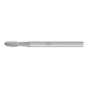 PFERD TOOLS Hartmetall Frässtift Tropfen TRE Ø 03x07 mm Schaft-Ø 3 mm Z5 universal fein