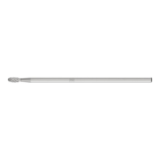 PFERD TOOLS Hartmetall Frässtift Tropfen TRE Ø 03x07 mm Schaft-Ø 3x75 mm Z3P universal mittel kreuzverzahnt