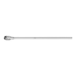 PFERD TOOLS Hartmetall Frässtift Tropfen TRE Ø 06x10mm Schaft-Ø 3x75 mm Z3P universal mittel kreuzverzahnt