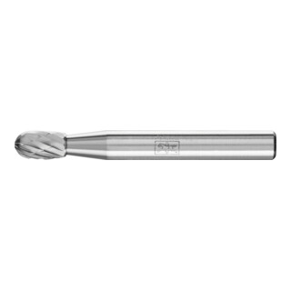 PFERD TOOLS Hartmetall Frässtift Tropfen TRE Ø 06x10mm Schaft-Ø 6 mm Z3P universal mittel kreuzverzahnt