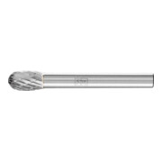 PFERD TOOLS Hartmetall Frässtift Tropfen TRE Ø 08x13 mm Schaft-Ø 6 mm Z3P universal mittel kreuzverzahnt