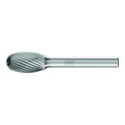 PFERD TOOLS Hartmetall Frässtift Tropfen TRE Ø 12x20mm Schaft-Ø 6 mm Z3 universal mittel