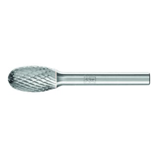 PFERD TOOLS Hartmetall Frässtift Tropfen TRE Ø 12x20mm Schaft-Ø 6 mm Z4 universal mittel fein