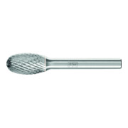 PFERD TOOLS Hartmetall Frässtift Tropfen TRE Ø 12x20mm Schaft-Ø 6 mm Z4 universal mittel fein