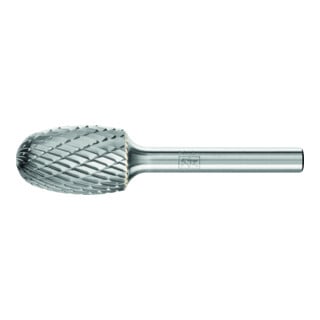 PFERD TOOLS Hartmetall Frässtift Tropfen TRE Ø 16x25 mm Schaft-Ø 6 mm Z3P universal mittel kreuzverzahnt