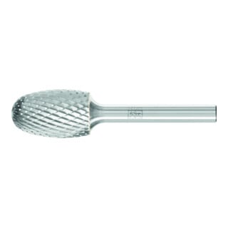 PFERD TOOLS Hartmetall Frässtift Tropfen TRE Ø 16x25 mm Schaft-Ø 6 mm Z4 universal mittel fein