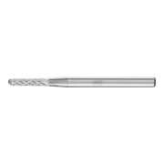 PFERD TOOLS Hartmetall Frässtift Walzenrund WRC Ø 02x10mm Schaft-Ø 3 mm Z3P universal mittel kreuzverzahnt