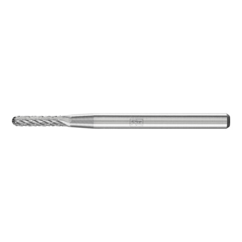 PFERD TOOLS Hartmetall Frässtift Walzenrund WRC Ø 02x10mm Schaft-Ø 3 mm Z4 universal mittel fein