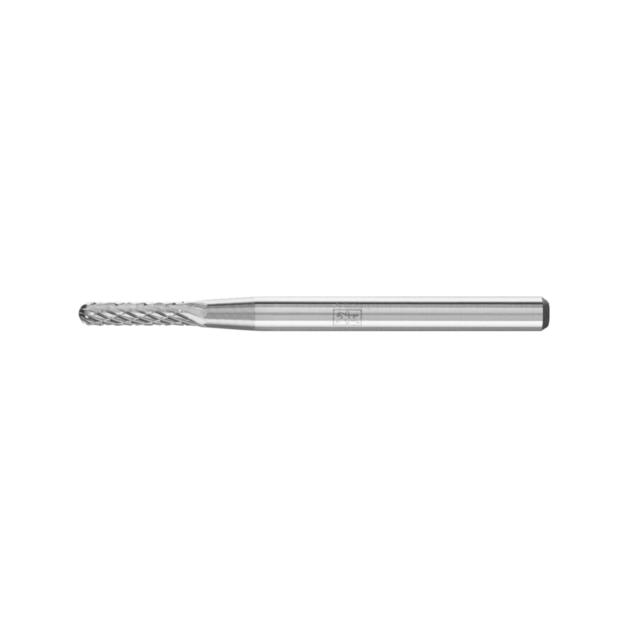 PFERD TOOLS Hartmetall Frässtift Walzenrund WRC Ø 02x10mm Schaft-Ø 3 mm Z4 universal mittel fein