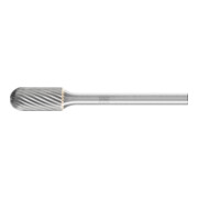 PFERD TOOLS Hartmetall Frässtift Walzenrund WRC Ø 06x13 mm Schaft-Ø 3 mm Z5 universal fein